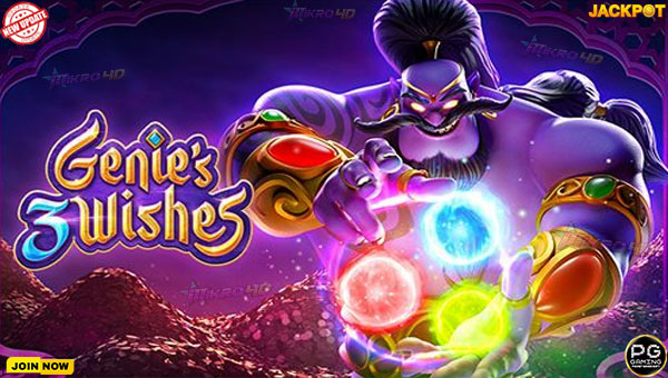 Slot Genies 3 Wishes: Rahasia Hoki di Balik Lampu Ajaib Sang Jin
